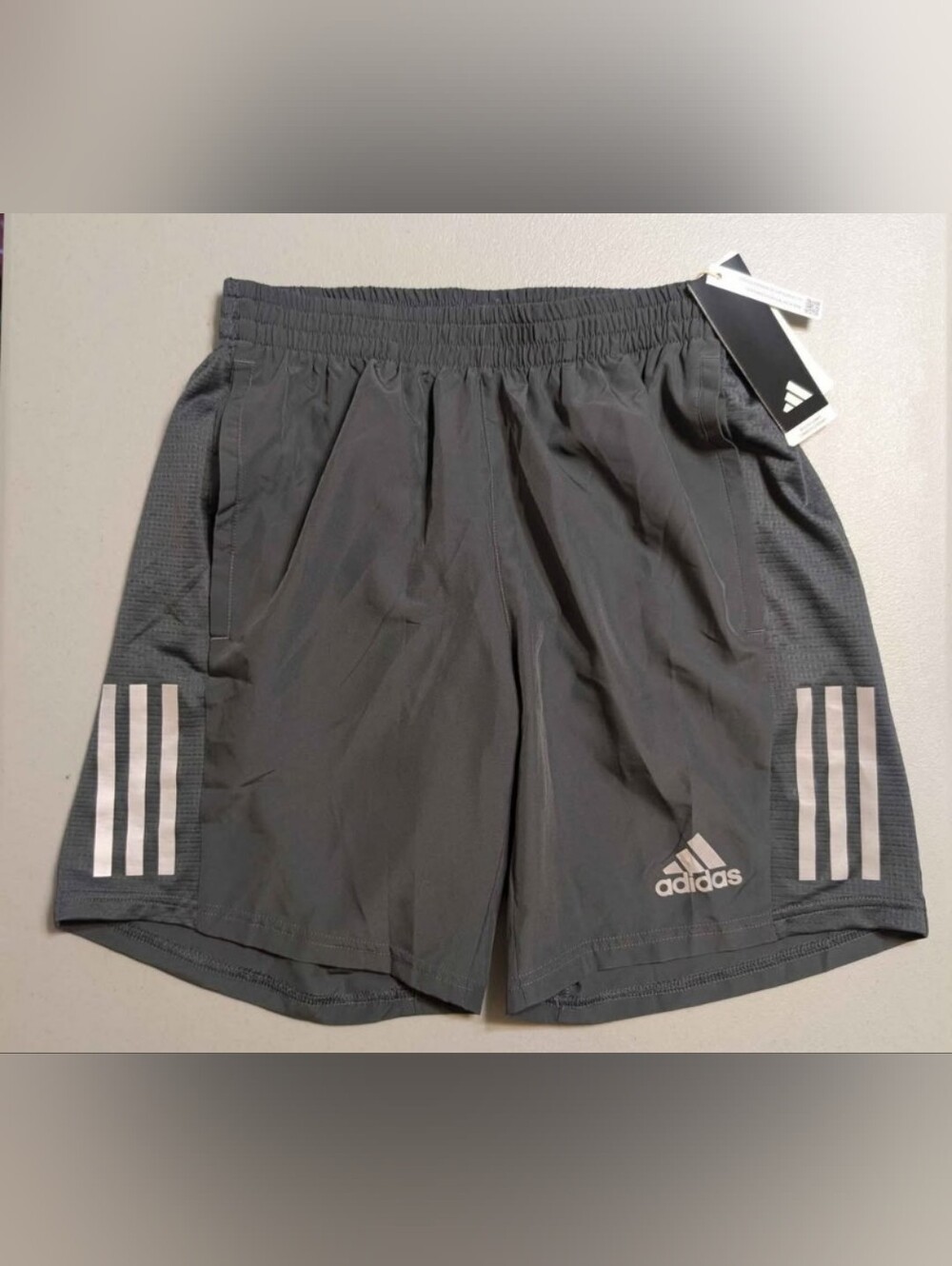 NWT Adidas men's small gray shorts